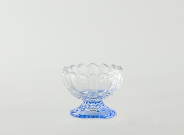 B-KG-126B KG 玻璃飯碟(藍)