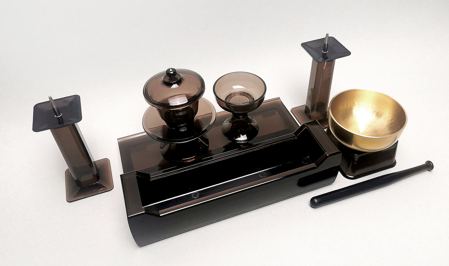 B-KG-084 KG-PVC啡色佛具套裝