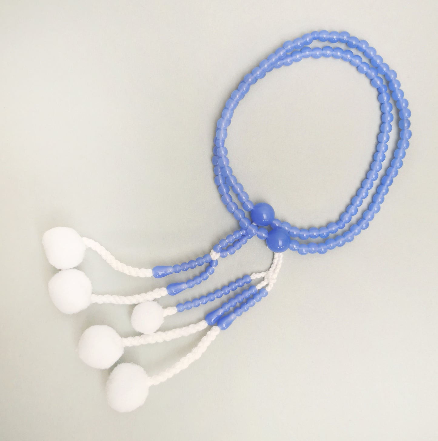 D-AK-043-28 AK-PC唸珠(彩藍)